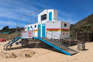 Poste de secours de la plage du Veillon